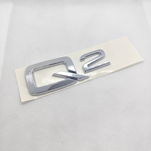 Q2 Logo q2 Aufkleber Chrom Emblem Aufkleber