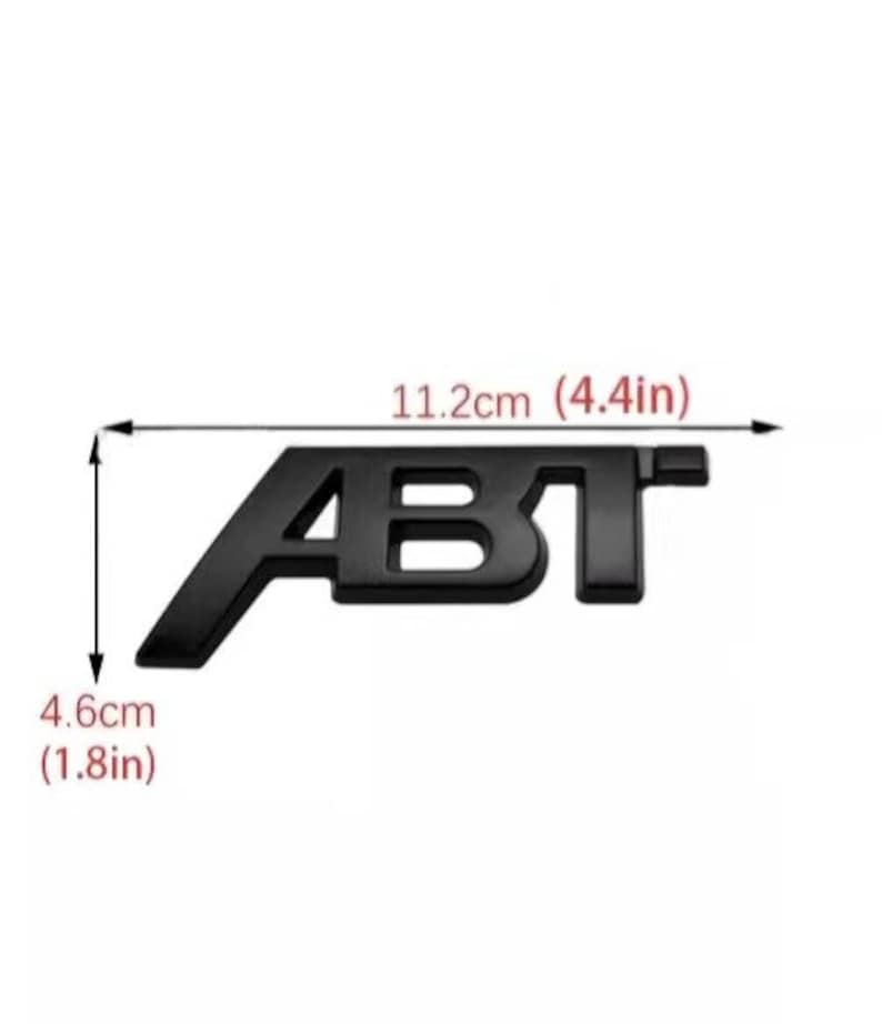 Logo Emblem ABT-Rear trunk image 5