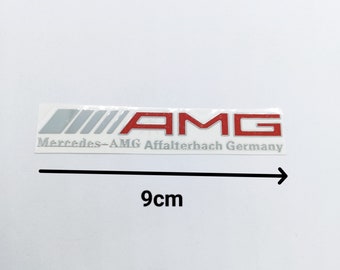 AMG Mercedes Decal Interior Decoration Emblem Sticker
