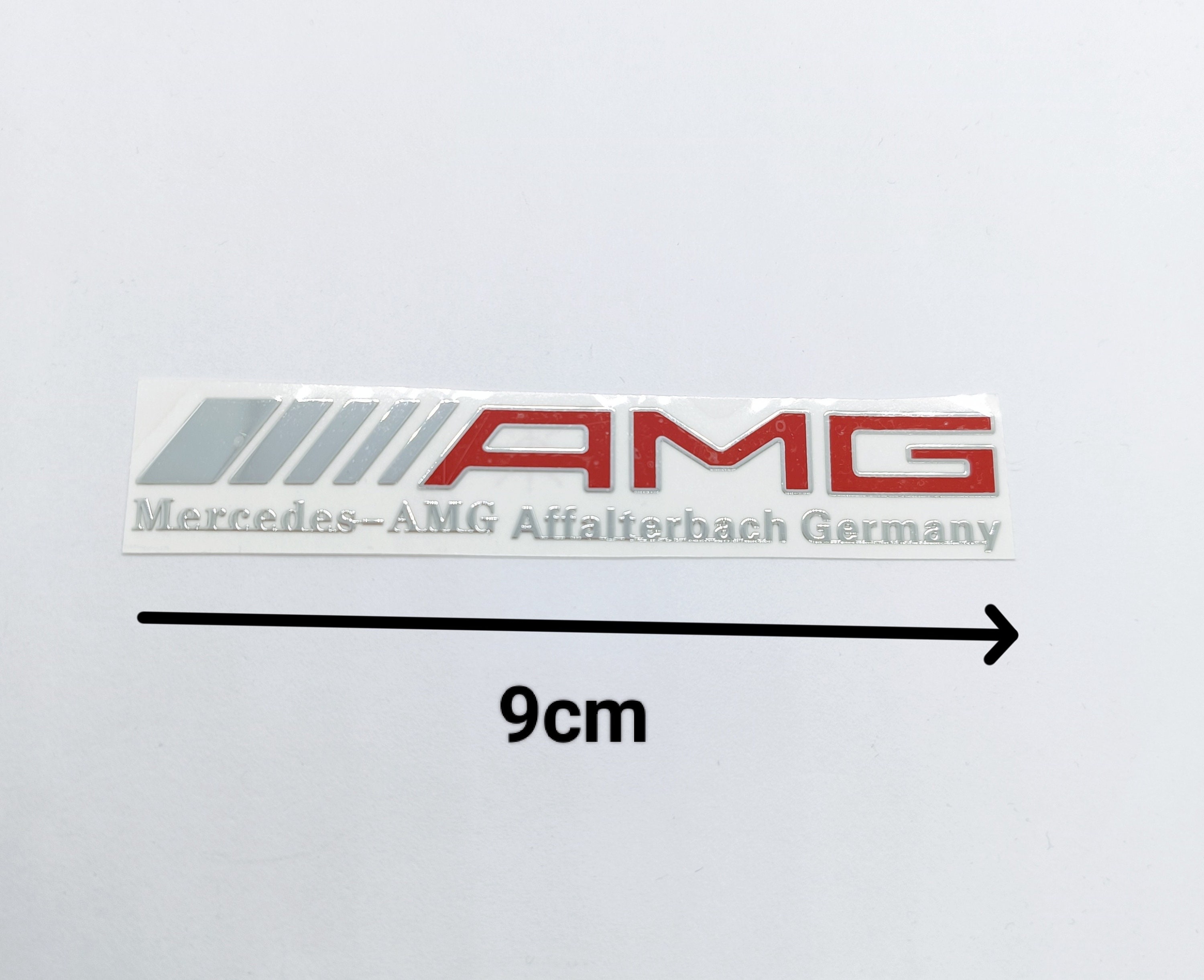 Mercedes 5.5 AMG logo emblem till skärmarna (2-Pack) - Autostyling
