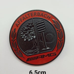 1 AMG Affalterbach Rotes Metalllogo 6,5cm