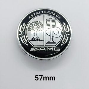 Mercedes AMG Affalterbach Hood Logo 57mm Emblem