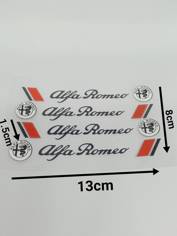 4x Alfa Romeo Stickers Door Handle Sticker Etsy