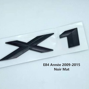 X1 Logo Emblem Logo X1 Sticker Matte Black
