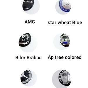 AMG Central Multimedia Emblem Logo 29mm