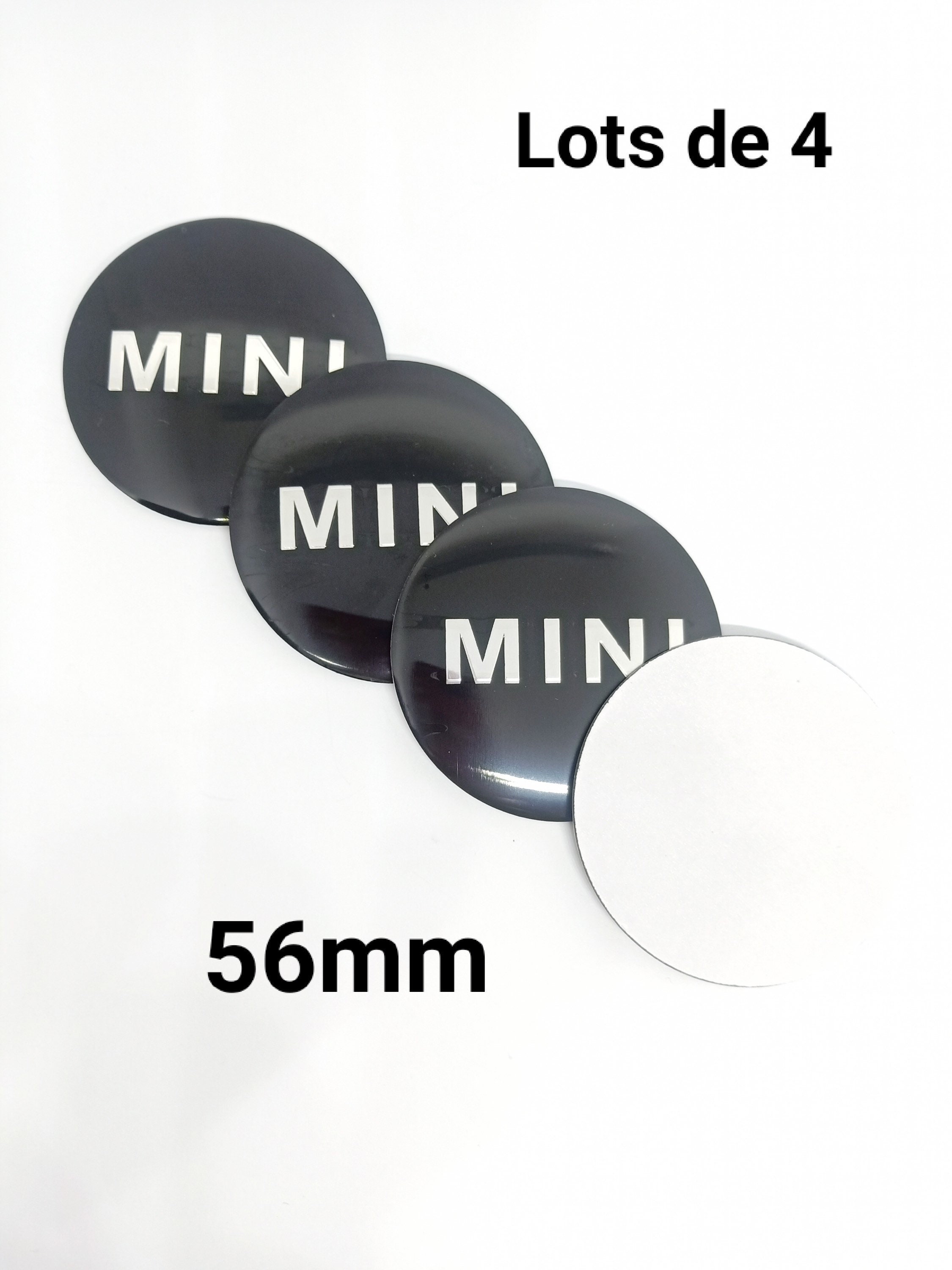 Mini cooper on sale wheel cap stickers