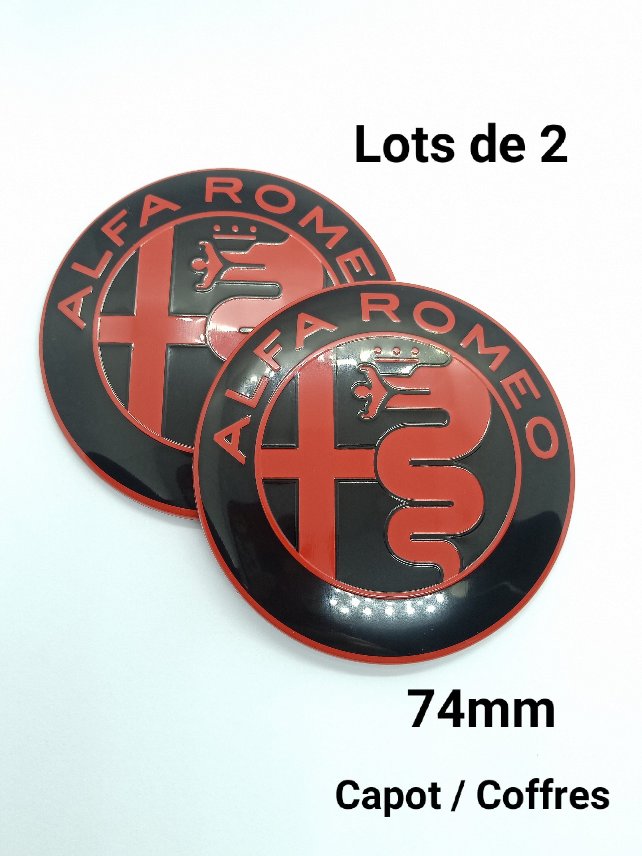 Autocollants De Logo D'insigne D'emblème De Corps De Serpent en Métal 3D,  pour Alfa Romeo Giulietta Spider Stelvio Brera GT Giulia Mito 147156159166