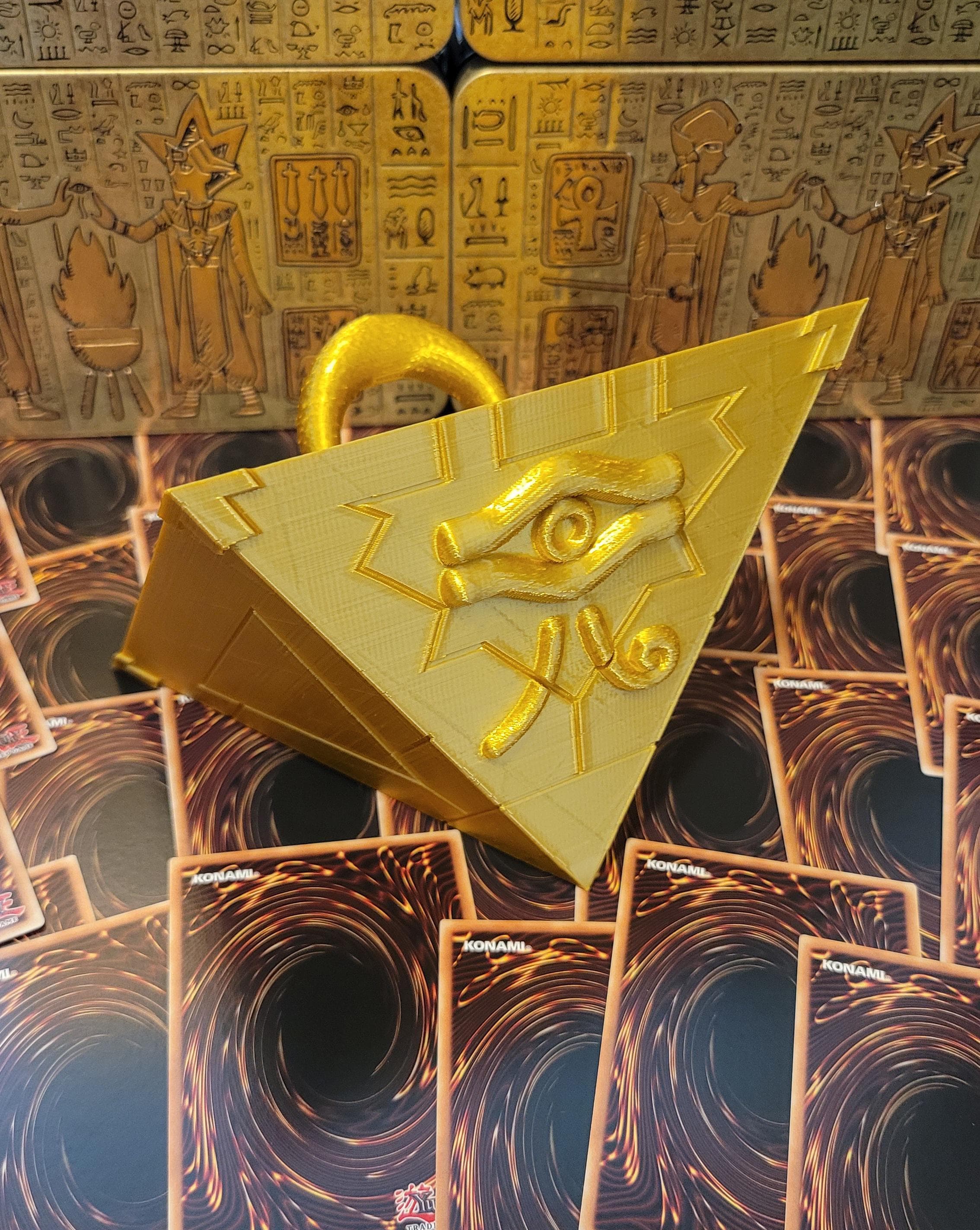 Millennium Puzzle STL File Cosplay Prop Item Pyramid Millenium Eye