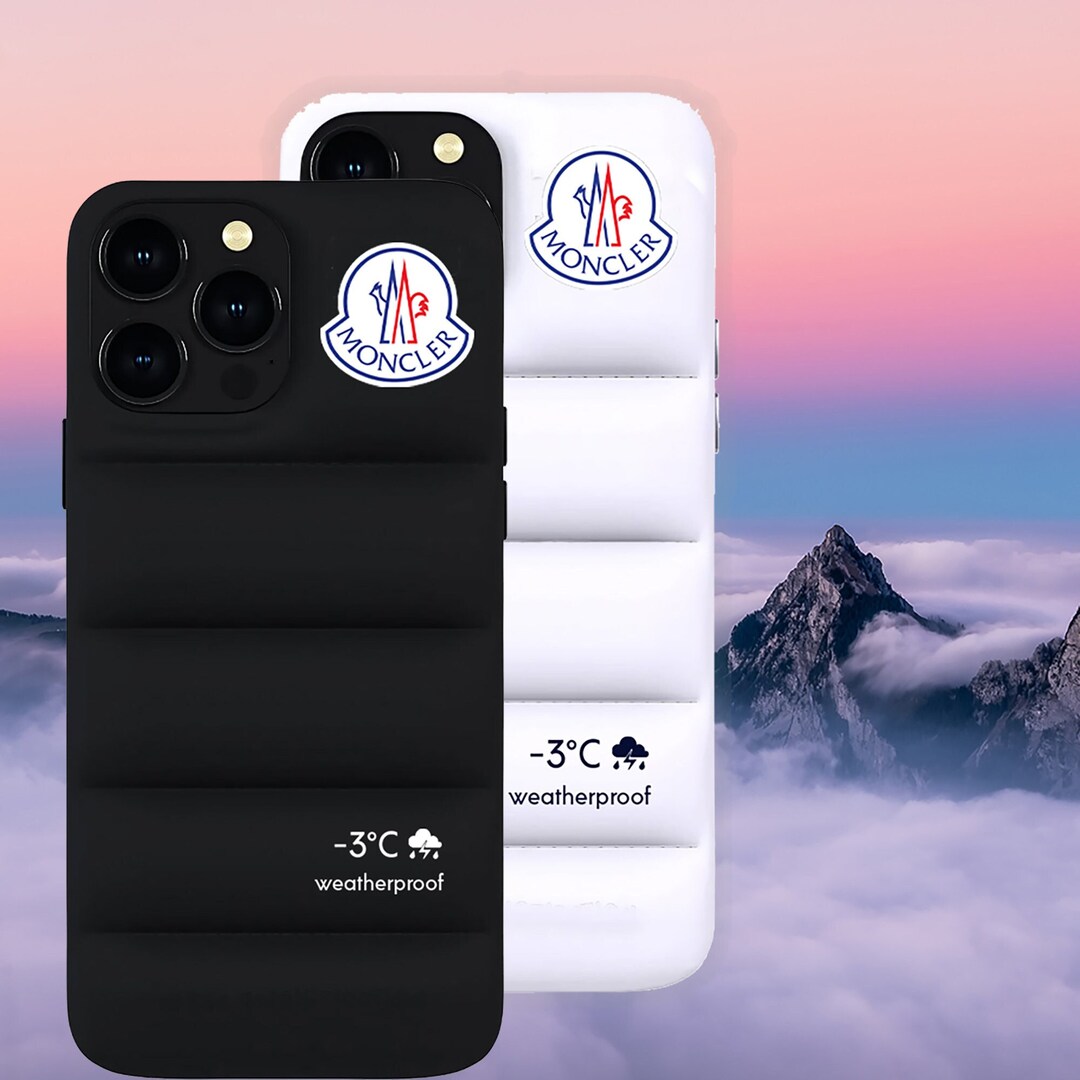 Moncler Winter Puffer Down Cover for Iphone 12 13 14 Mini Pro Etsy UK