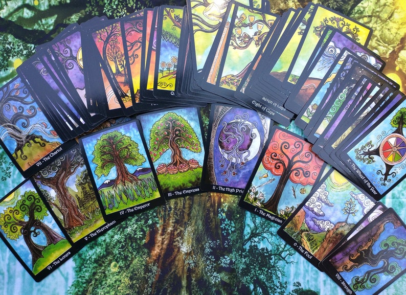 Tarot Tree Tarot of the Trees Oracle Reading - Etsy
