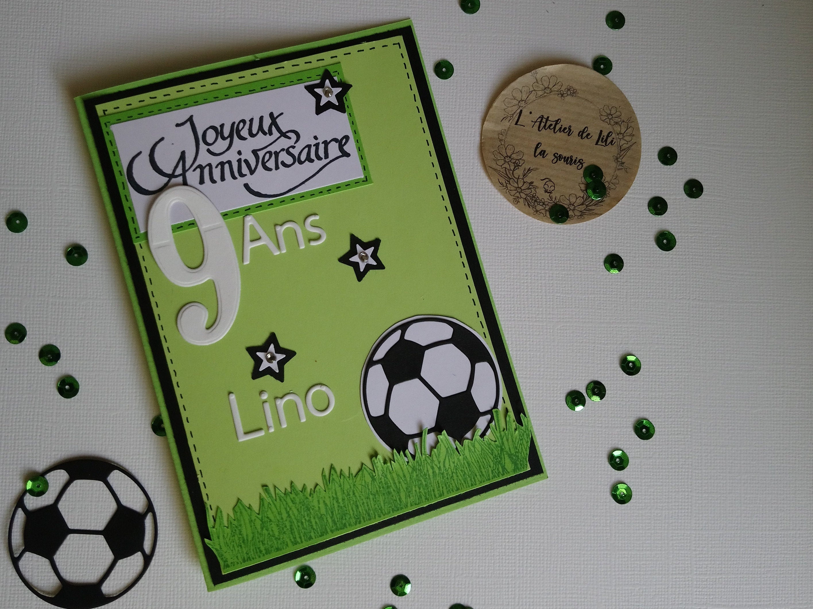 Carte Joyeux Anniversaire Foot Gratuite à Imprimer Carte d'anniversaire football - Etsy France