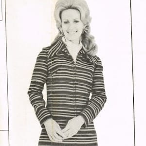 Original Vintage 1960s Sewing Pattern (Complete) - My Weekly Pattern No 7176 Bust 36&quot;