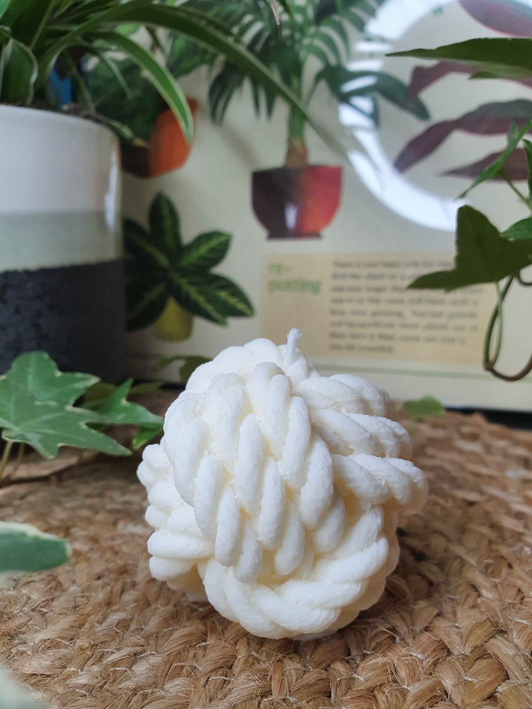 Bougie Décorative Pelote