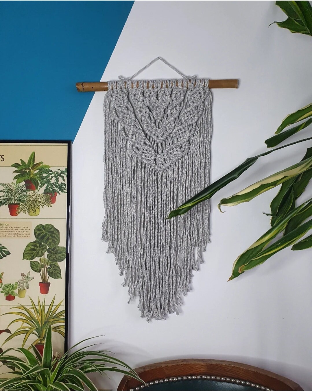 Suspension Murale Macramé