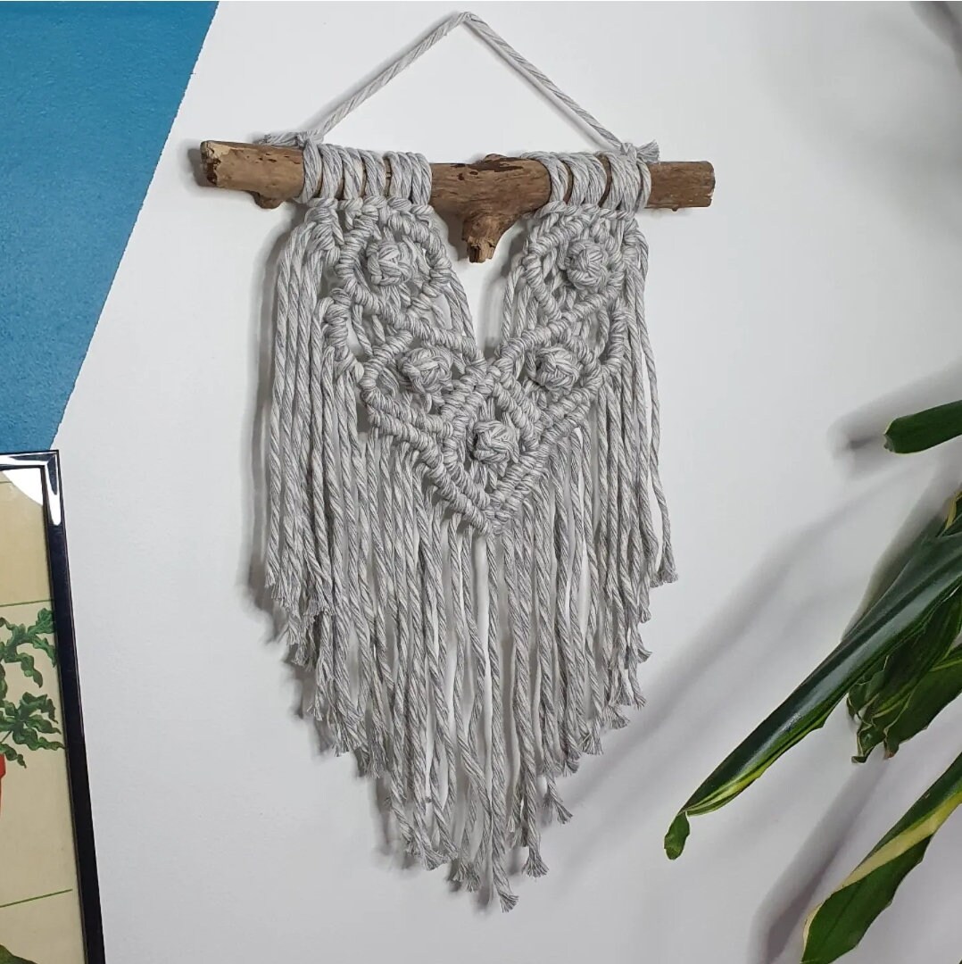 Suspension Murale Macramé