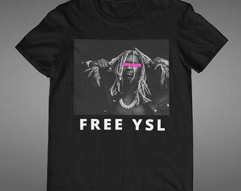 FREE YSL T-shirt Young Thug Rapper Tee Music T-shirt