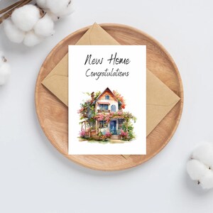 Carte de voeux Félicitations pour la nouvelle maison