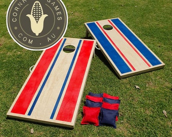 AU Handmade Cornhole Game Board + Bags =) So many options to choose!