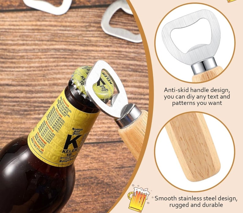WorumboWoodworks Moose is Loose Loring AFB Bottle Opener - Thumbnail 4