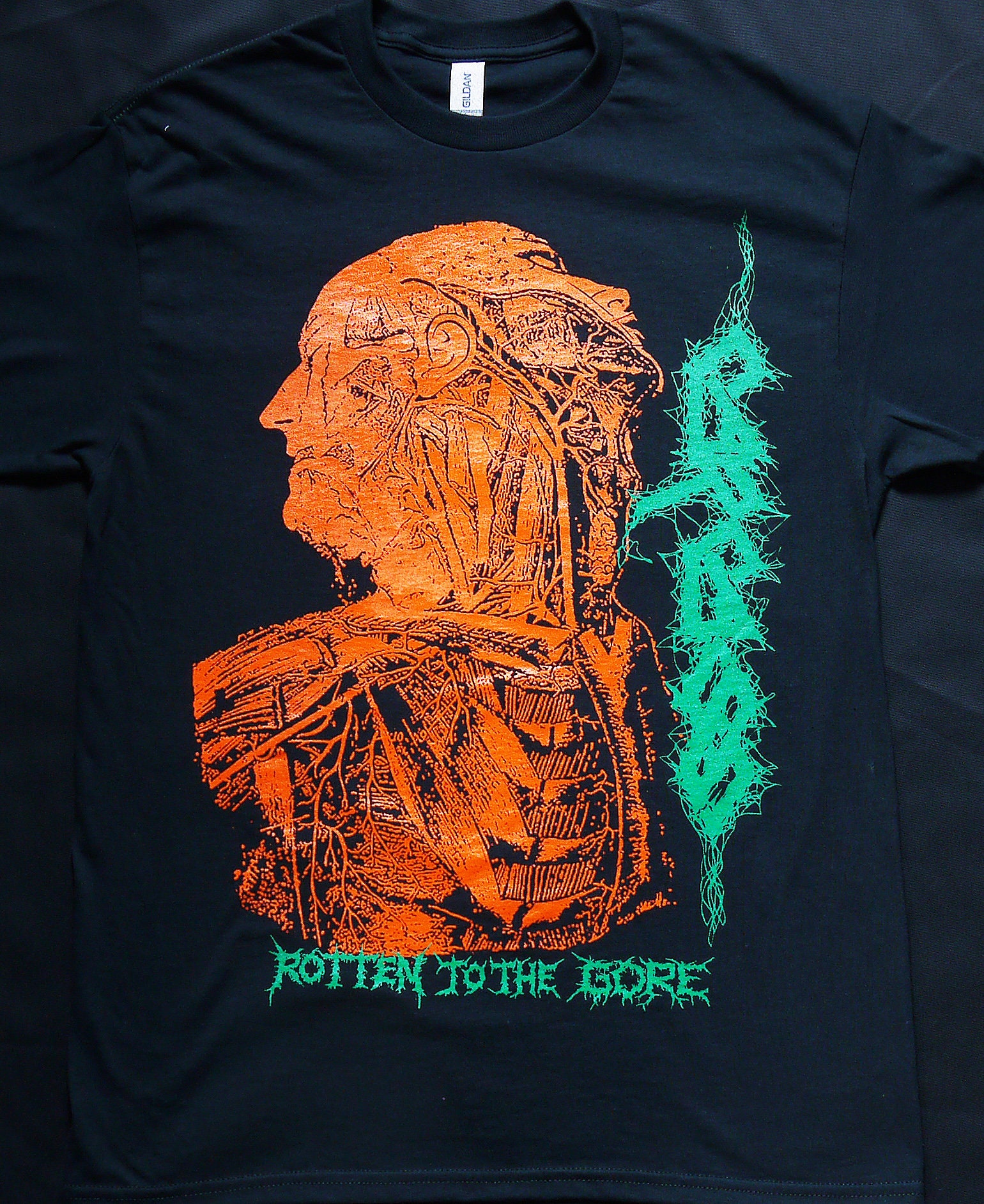 CARCASS - Rotten to the Gore T-shirt - Etsy Sweden