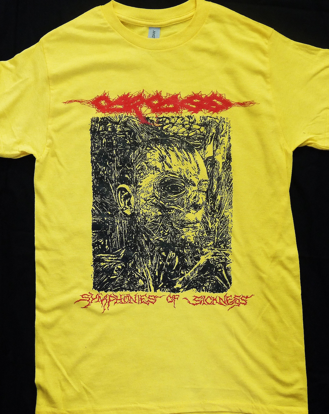 トップス Carcass band t-shirt dragtrain_carcass-still