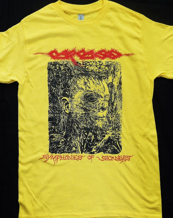 Buy CARCASS - Symphonies OF Sickness T-shirt Online in India - Etsy