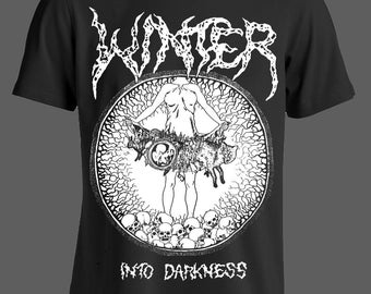 WINTER - Into Darkness T-shirt - Etsy