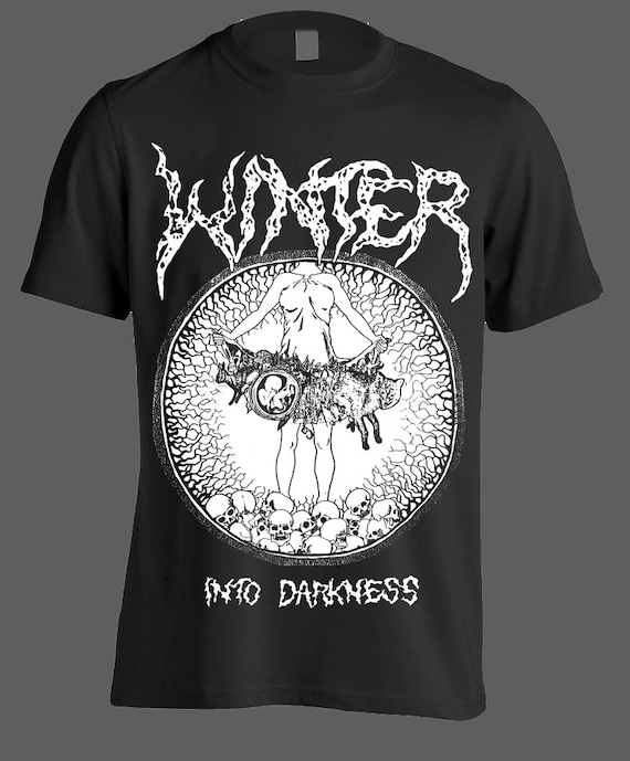 WINTER - Into Darkness T-shirt - Etsy