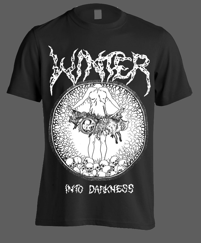 WINTER - Into Darkness T-shirt - Etsy