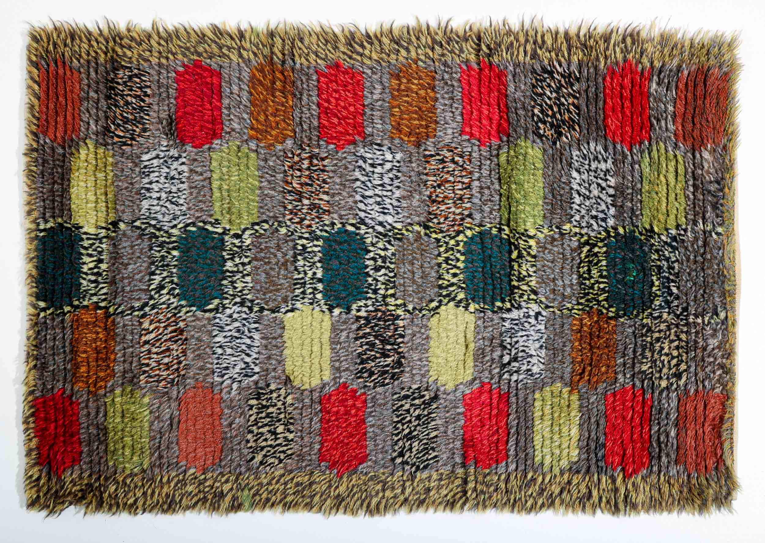 Vintage Swedish Rya Rug – Mid-century Modern Design (M) - Etsy