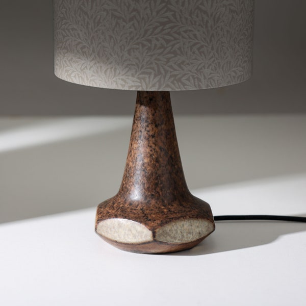 Seltene 1960er Jahre Danish Modern Keramik Tischlampe von Marianne Starck für Michael Andersen & Sons
