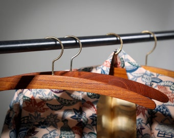 Danish Teak Coat Hangers, Set of 3-4 or 6pc. Mid century modern. Hallway Interior. Vintage Foyer. Scandinavian Modern Home Decor