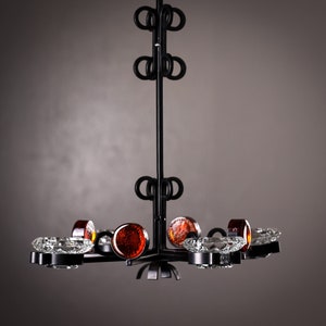 Dantoft candle holder Chandelier art décor. Beautiful, well-kept, Danish designed, candle holder by Dantoft kunstartikler (DxT)