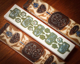 Royal Copenhagen, Fajance, BACA Ceramic Tile, Designed by Grethe Helland Hansen and Niels Thorsson, Denmark.