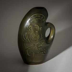 Rare Søholm Denmark Jug LUKAS 1932-57,  Soholm Stoneware