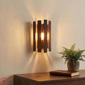 Lámpara de pared danesa vintage MCM Werner Schou para Coronell Elektro tipo Cor 20