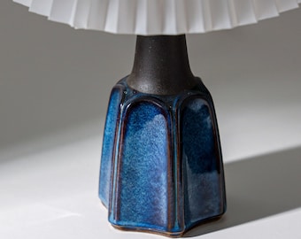 Table lamp, ceramic, by Einar Johansen, for Soholm, model 1031. Vintage, perfect condition, 1960s, Søholm