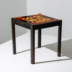 Vintage 1970s Danish Table with Unique Retro Design