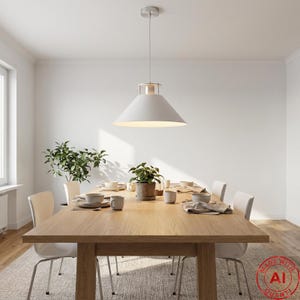 Lámpara colgante Nordisk Solar C.F. Møller de 1982, diseño danés moderno de mediados de siglo (3 en stock)