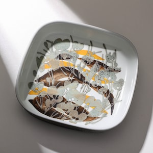 Baca bowl, Royal Copenhagen&#39;s Aluminia Baca series, designed by Ivan Weiss, no. 963/3773