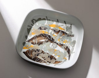 Baca bowl, Royal Copenhagen's Aluminia Baca series, designed by Ivan Weiss, no. 963/3773