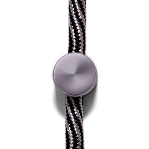 Wall mounting, metal cable clip for fabric cables, Lamp wire decentraliser image 10