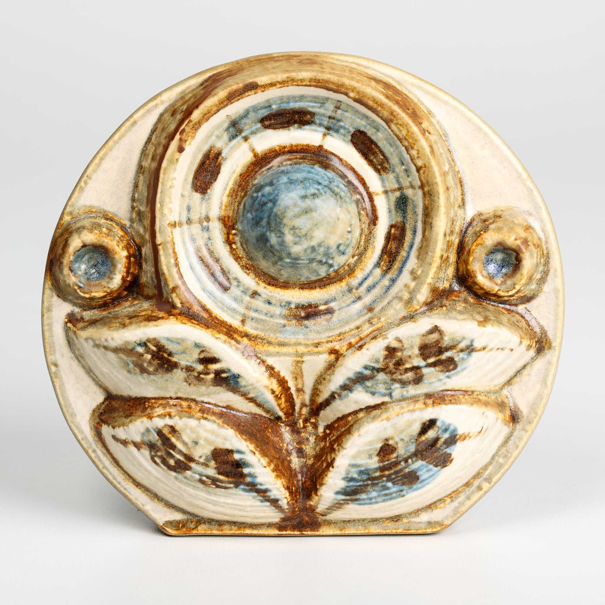 Stoneware Relief From Søholm Keramik No. 3575 Designed by Noomi