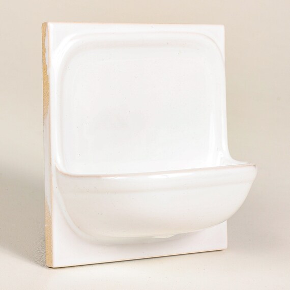 ceramic tile soap holder
