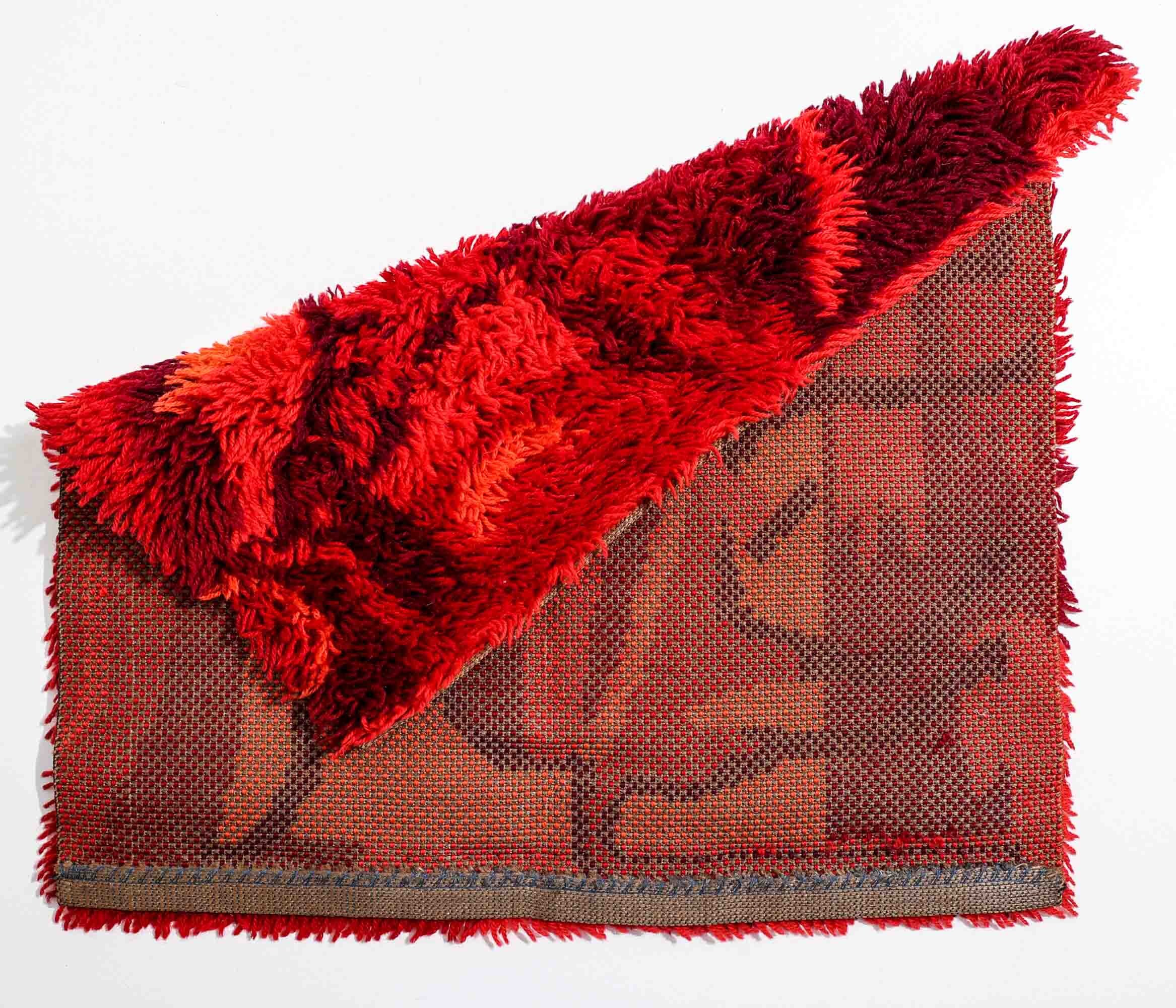 Danish Ege Rya Rug (S) Carpet, Wall Hanging, Original Vintage Danish ...
