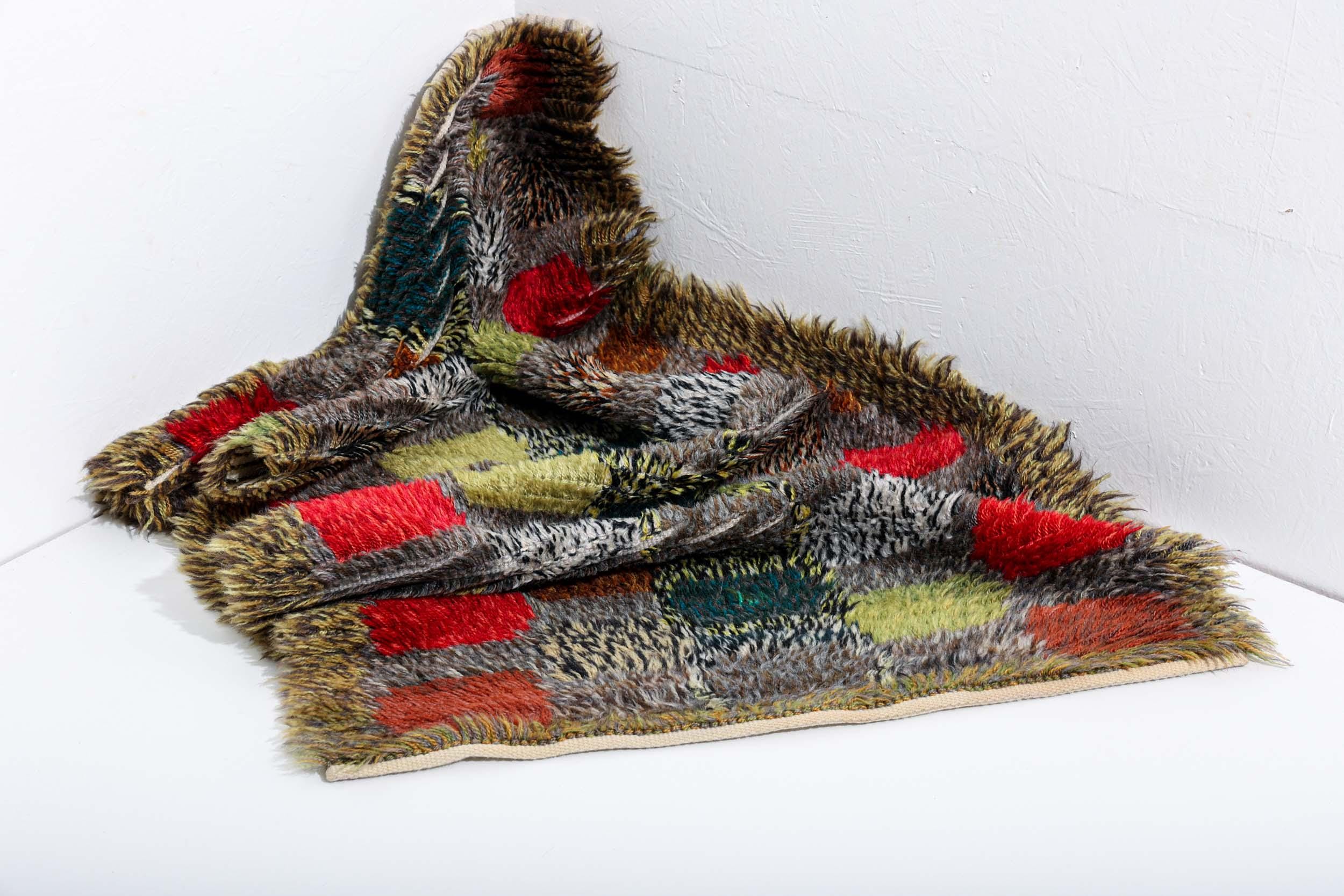 Vintage Swedish Rya Rug – Mid-century Modern Design (M) - Etsy