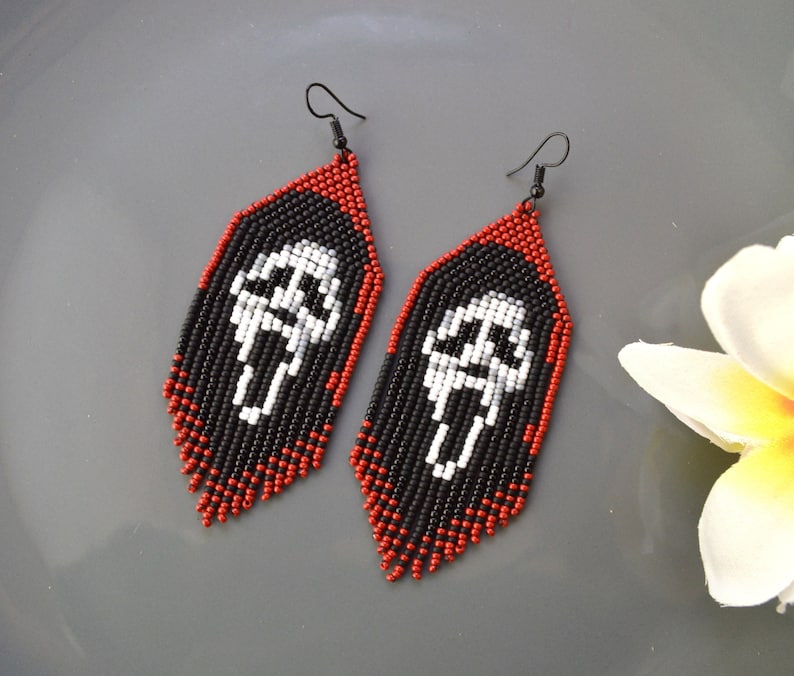 Madeline Desjarlais Scream Earrings