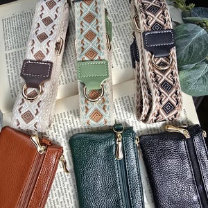Adjustable Clip n go Crossbody Phone Strap, mini wallet & Universal card | Adjustable 41 to 63 inches | 3 colors available