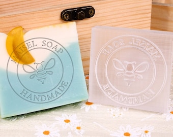 Custom Soap Stamp, Acrylic Soap Stamp Mold, Soap Stamp Custom, Soap Stamp, Personalized Soap Stamp, Custom Soap Stamp, Christmas Gift