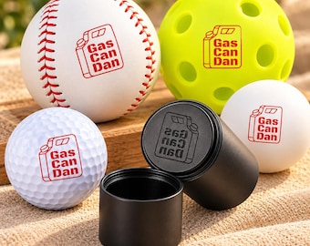 Personalized Sports Ball Stamp, Custom Golf Stamp, Baseball, Pickleball & Ping Pong Ball Marker, Custom Logo Stamp, Ink Ball Stamp